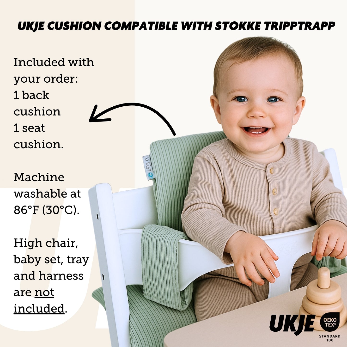 Stokke Tripp Trapp Cushion | Mintgreen