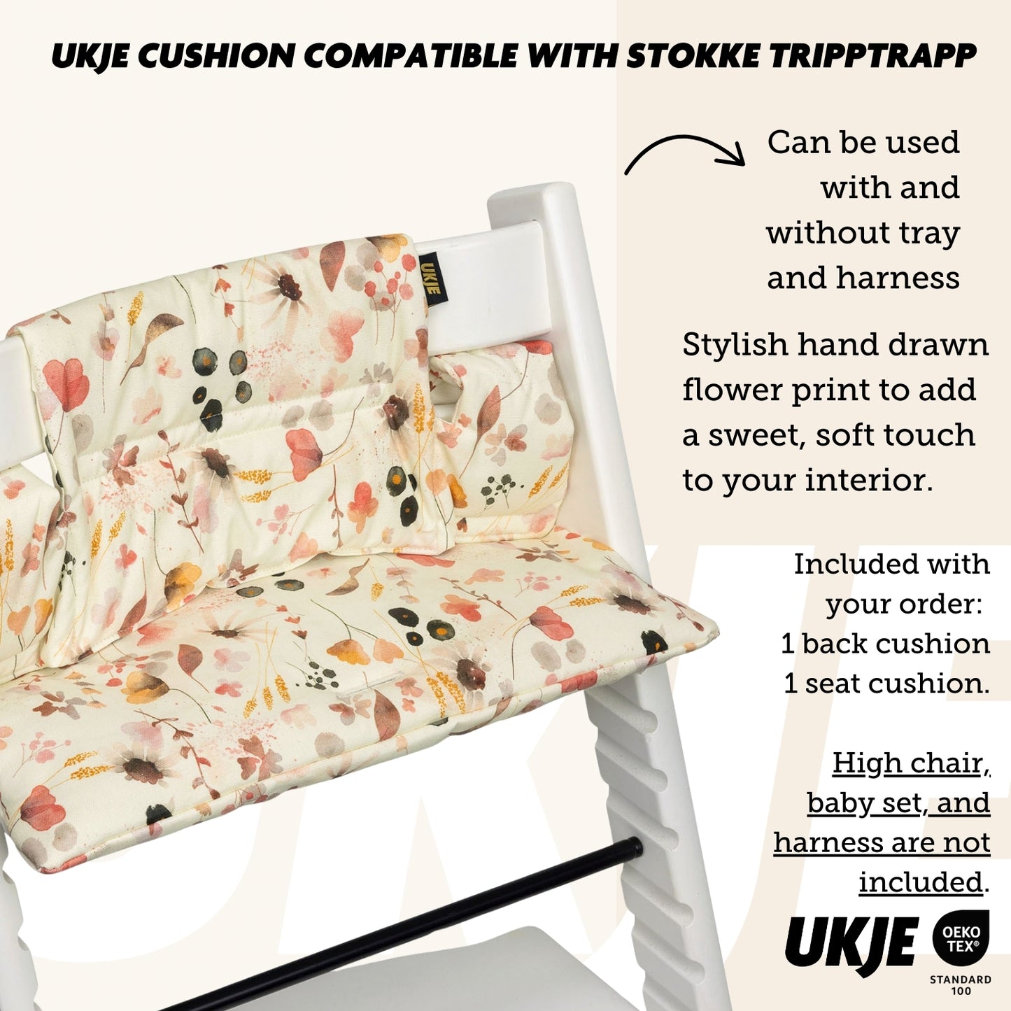 Stokke Tripp Trapp Cushion | Wild Flowers