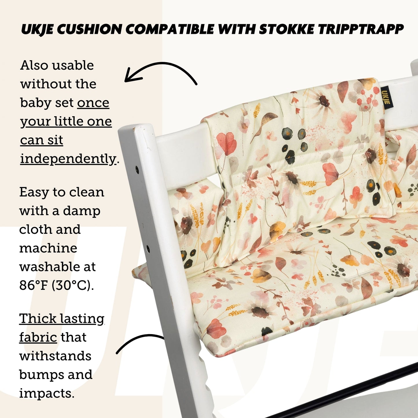 Stokke Tripp Trapp Cushion | Wild Flowers