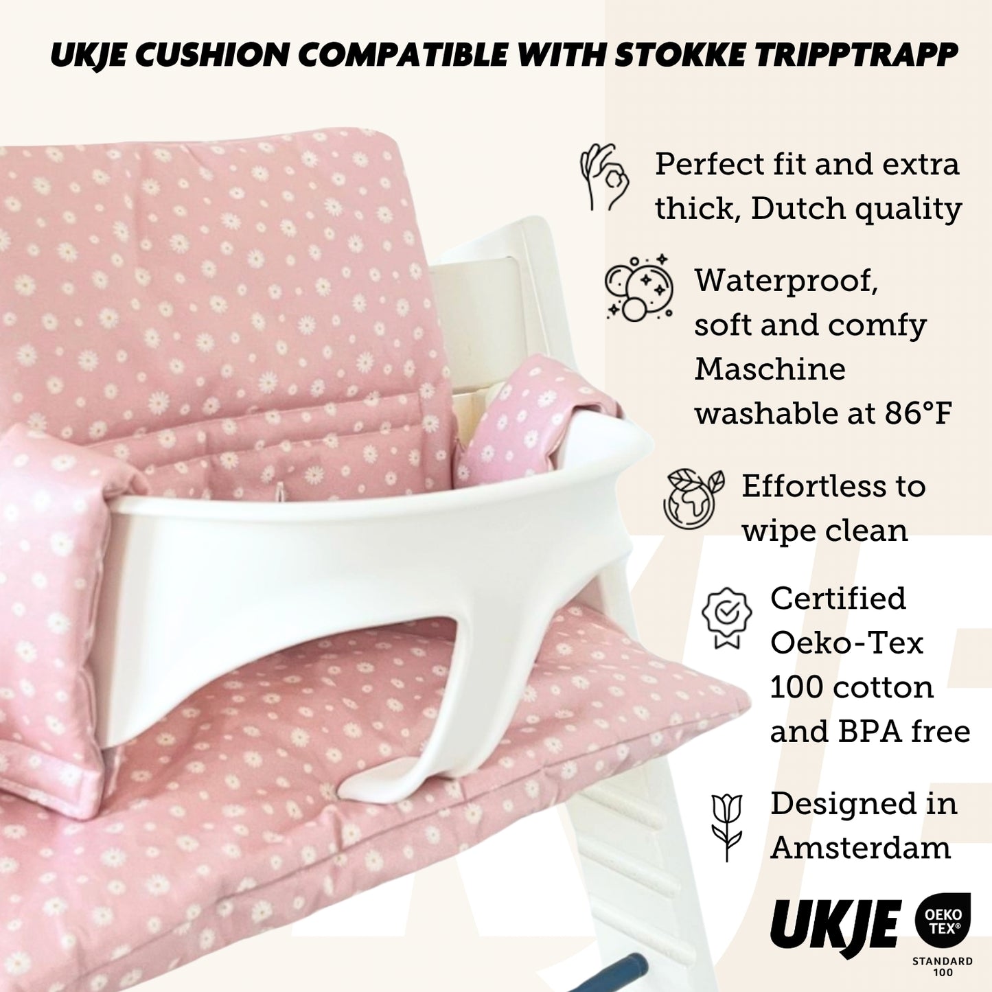 Stokke Tripp Trapp Cushion | Daisy