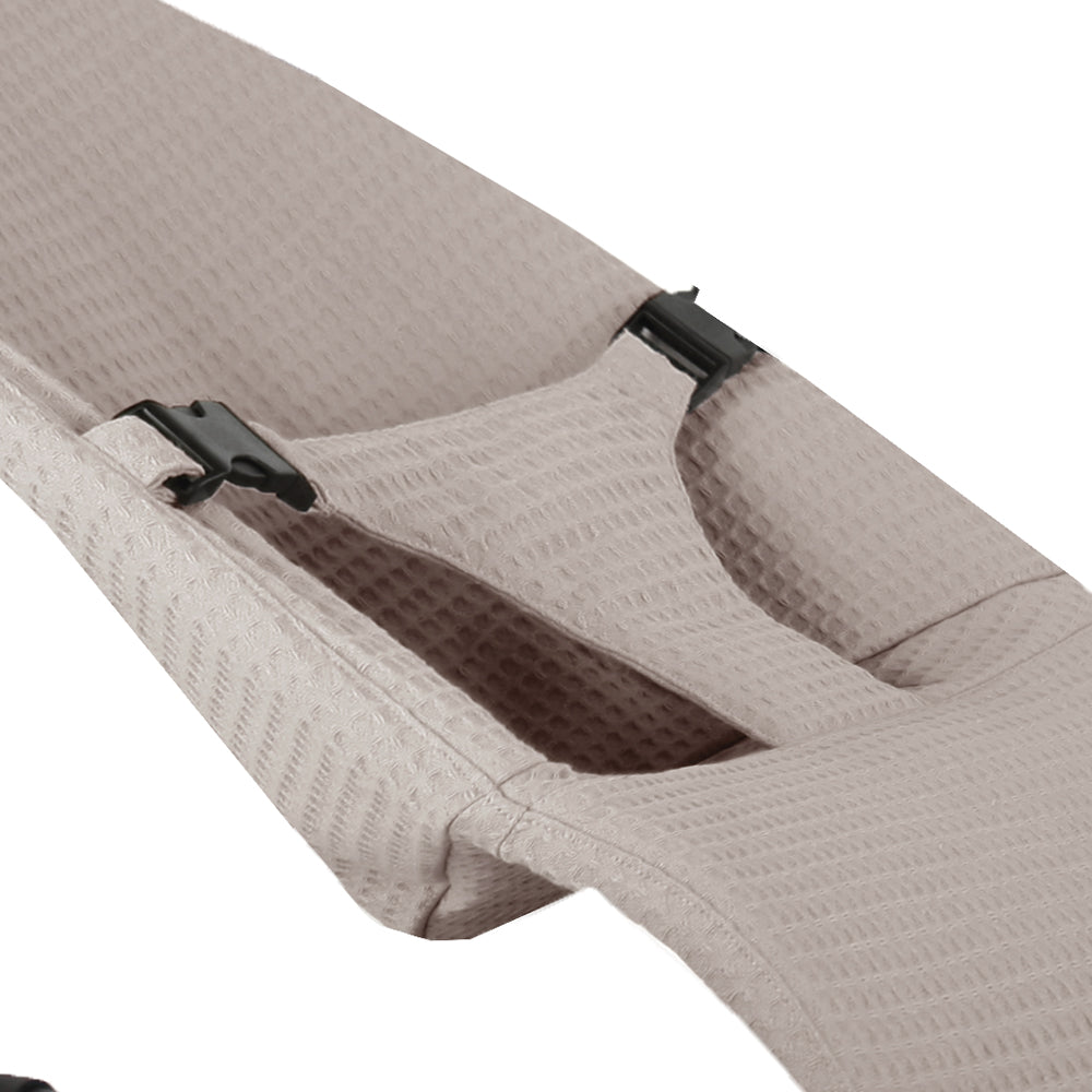 Replacement cover for BabyBjörn | Taupe waffle fabric