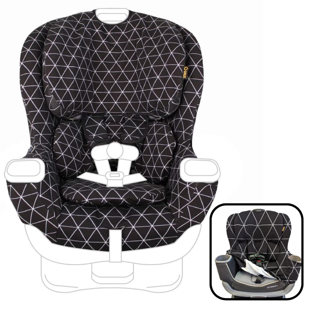 Graco Car Seat Cover | Extend2fit | Black Geometric
