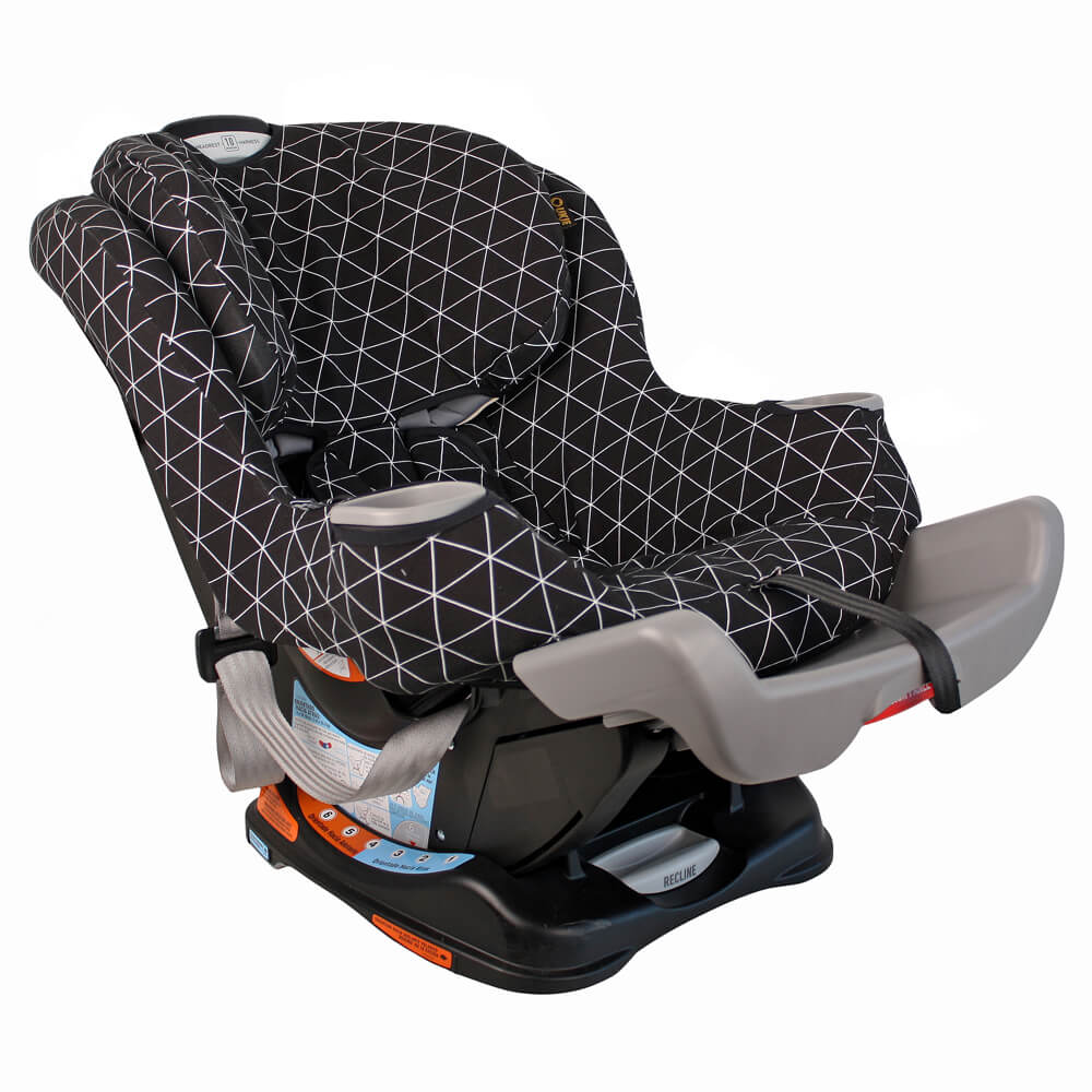 Graco Car Seat Cover | Extend2fit | Black Geometric