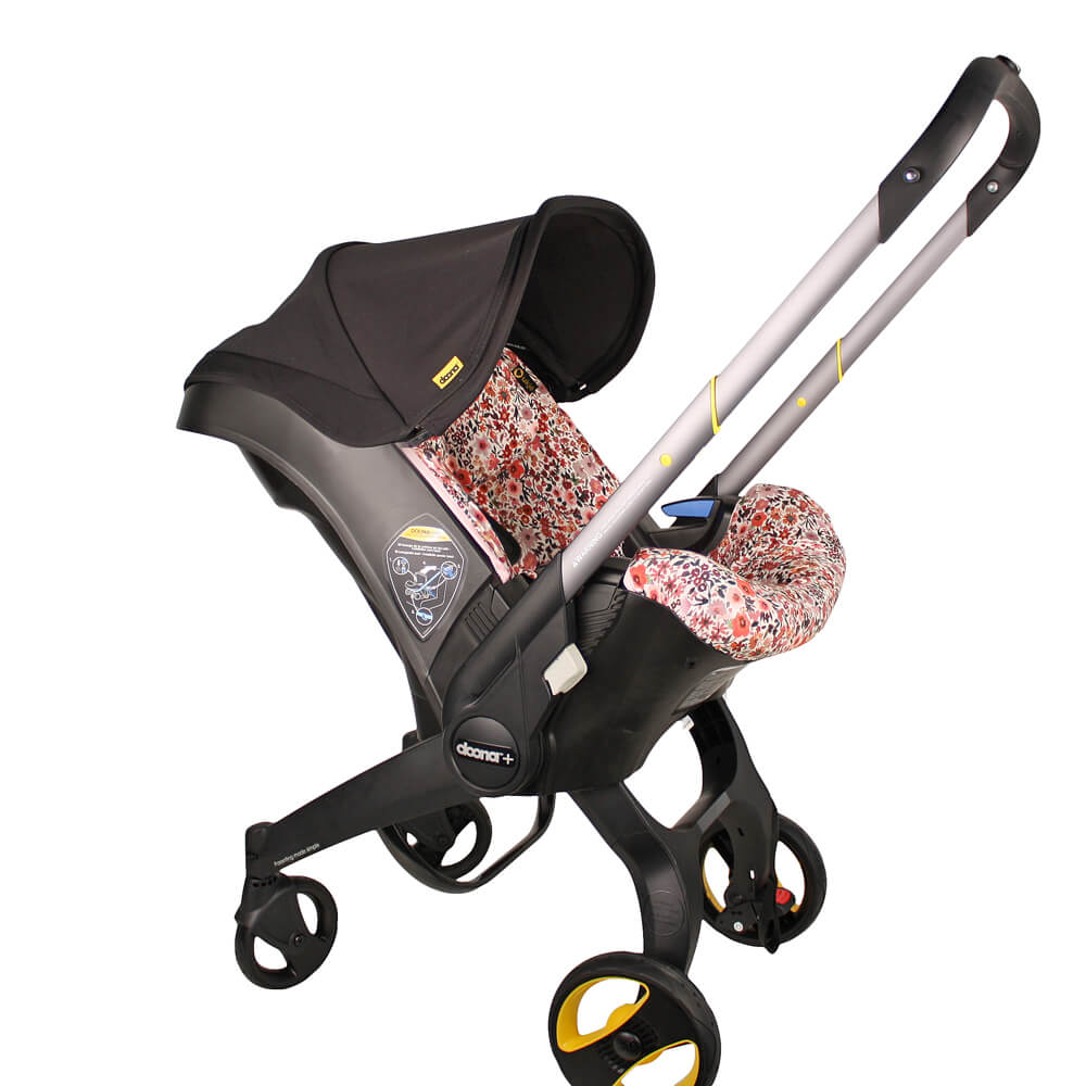 Cover | Doona Stroller | Pink Flowers