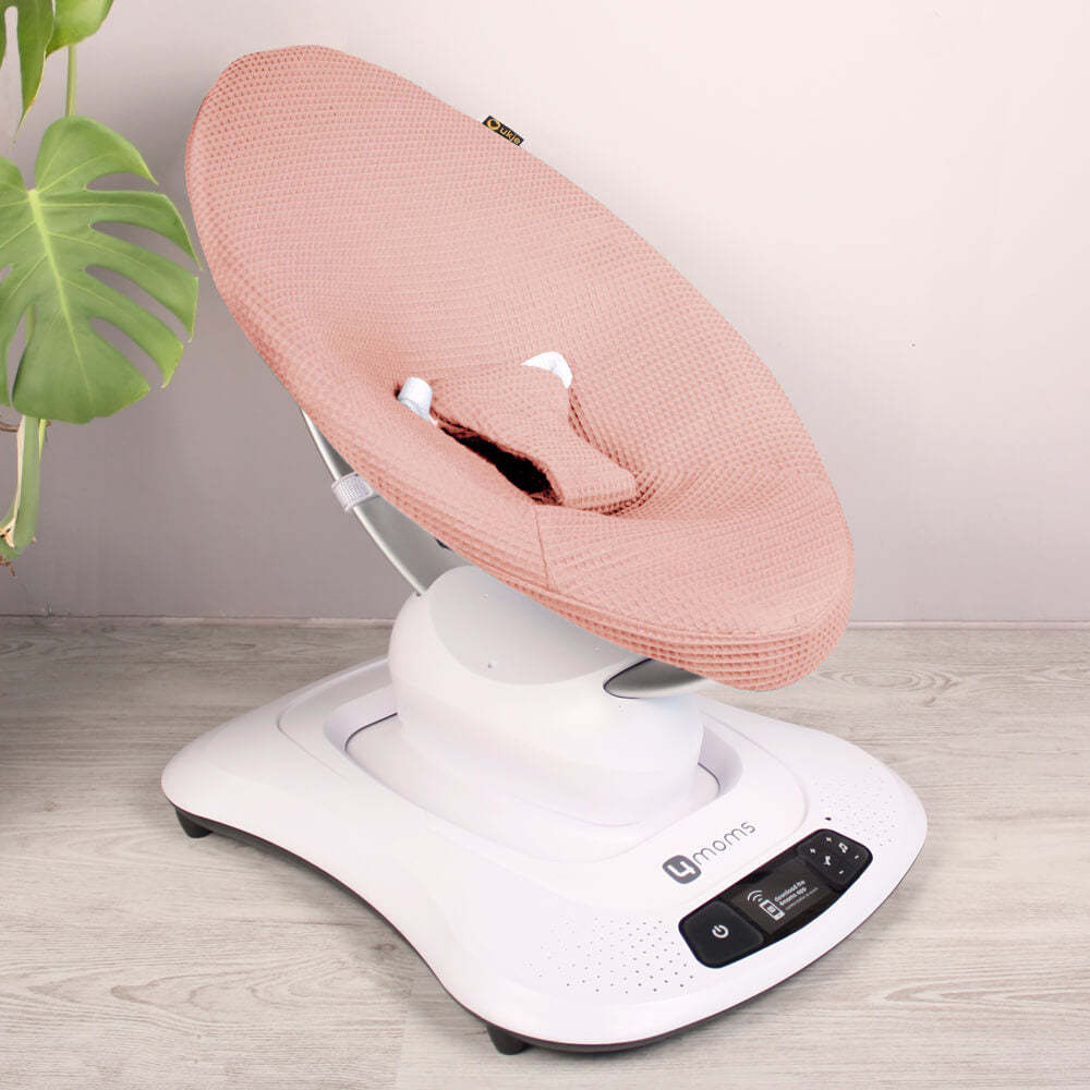 4Moms | Mamaroo 4 Cover | Pink Wafel