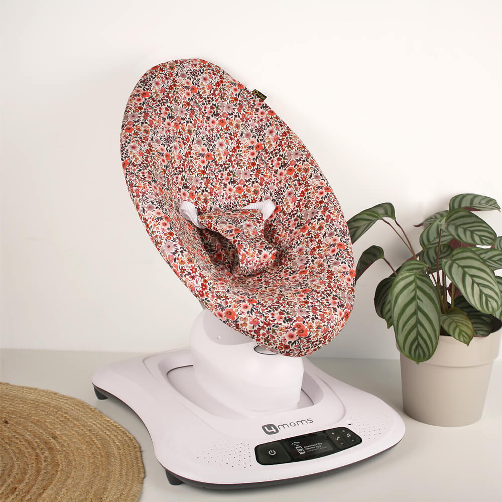 4Moms | Mamaroo 4 Cover | Pink Flowers