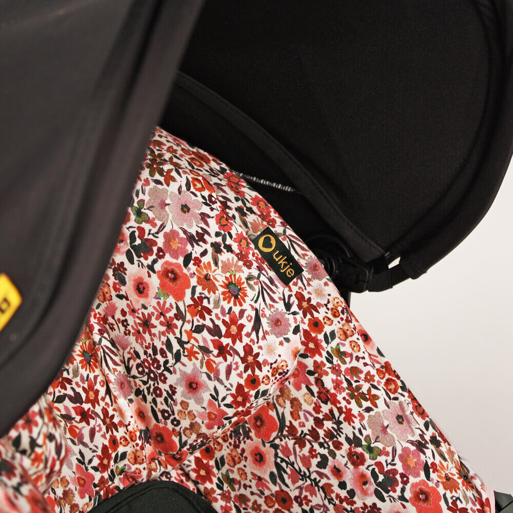 Cover | Doona Stroller | Pink Flowers