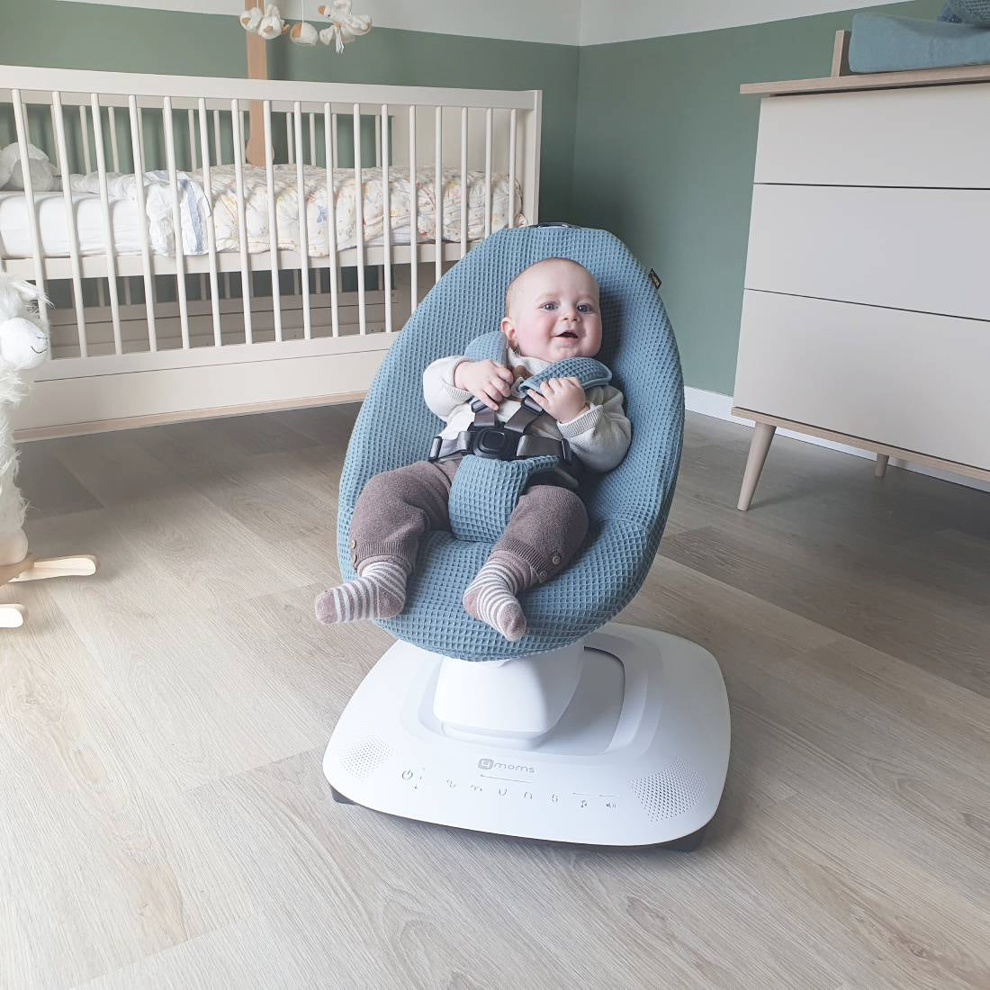 4Moms | Mamaroo 5 Cover | Jade Waffle