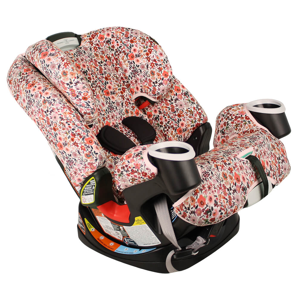 Graco Car Seat Cover | 4Ever | Pink flowers