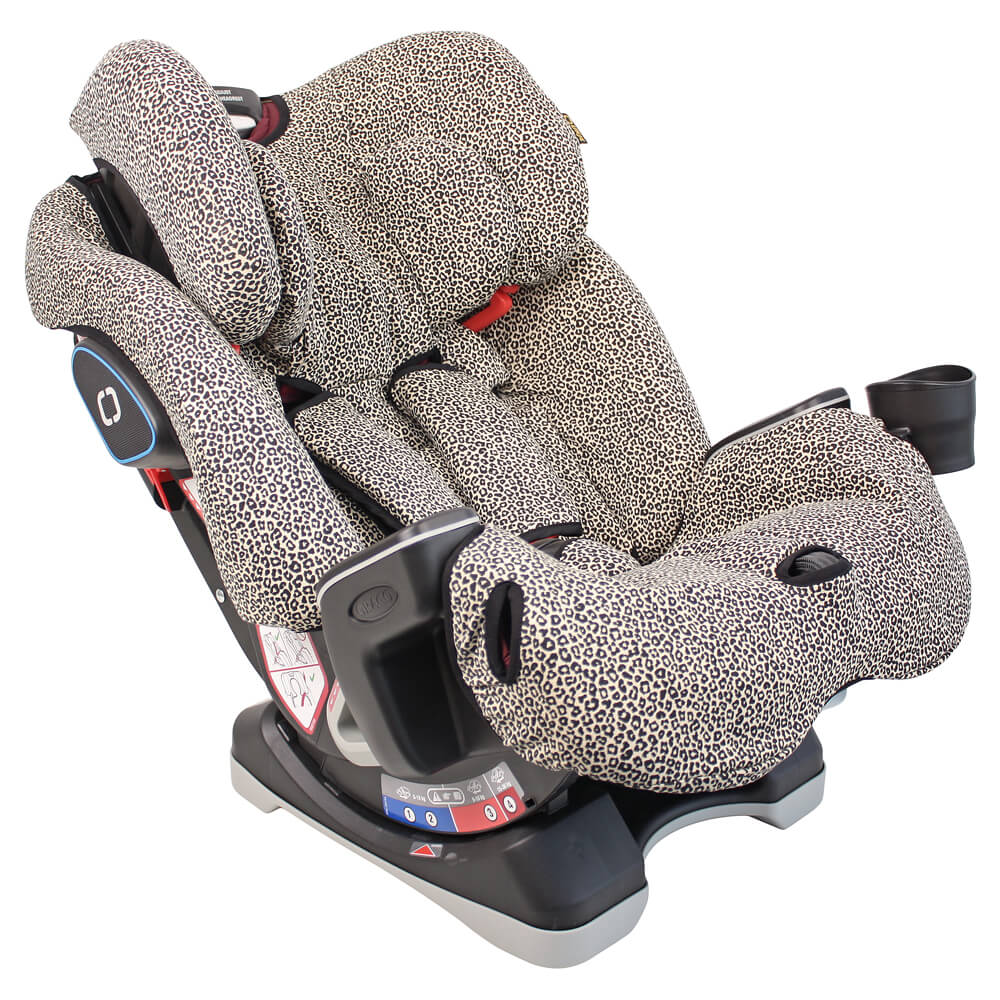 NEW Cover for Graco Slimfit Car Seat | Sand Leopard