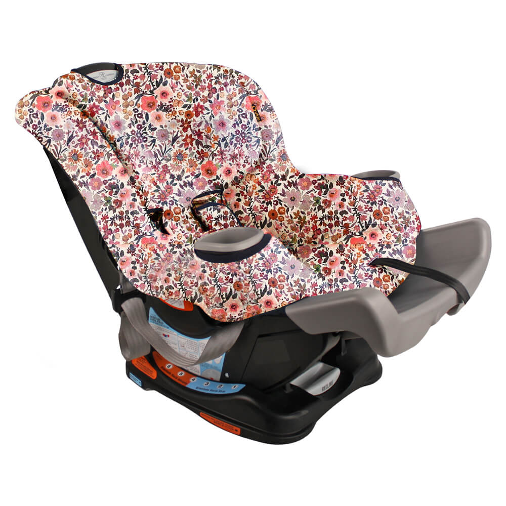 Graco pink hot sale flower car seat